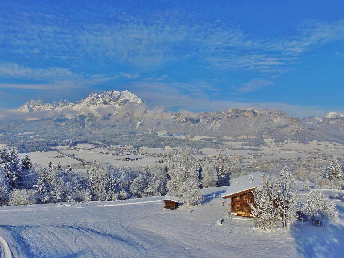 Flat Directly On The Ski Slope With Valley View Санкт-Йоганн-ін-Тіроль Екстер'єр фото
